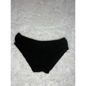 Victoria’s Secret Black Low Rise Hiphugger Panty Small NWT